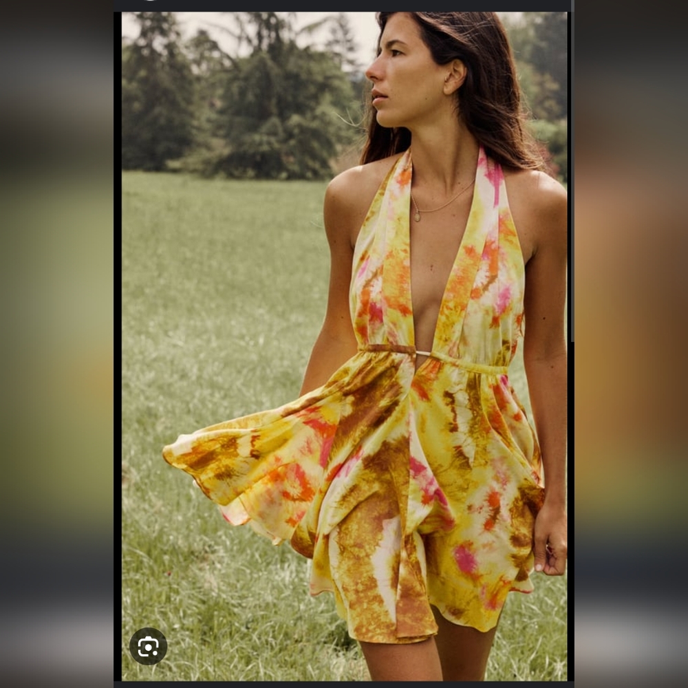 Zara halter summer dress